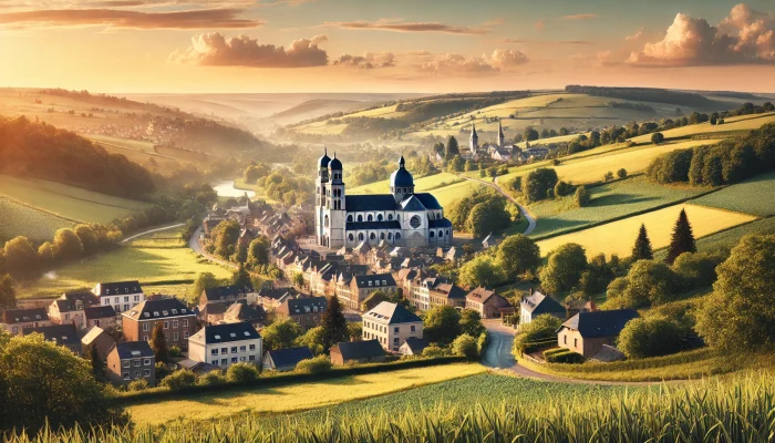 Vue panoramique de Arlon, une belle commune idéale pour réaliser un état des lieux Arlon immobilier fiable et rigoureux.